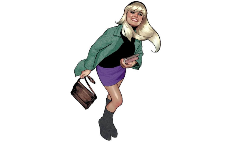 gwen stacy lab coat outfit