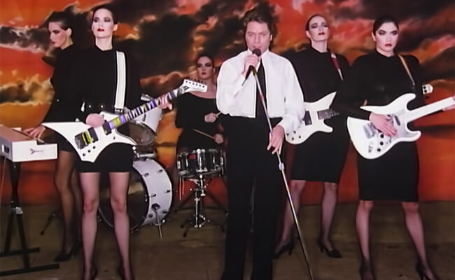 Robert Palmer Girls from “Addicted to Love”