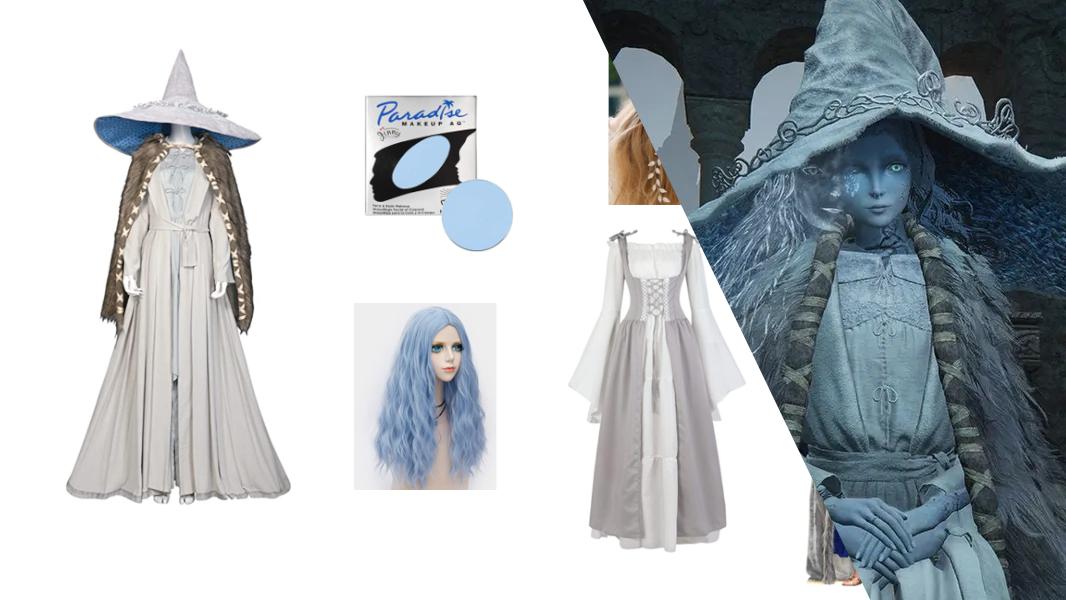 Ranni the Snow Witch from Elden Ring Costume, Carbon Costume