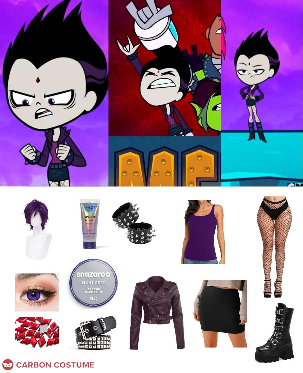 Metalhead Raven from Teen Titans Cosplay Guide