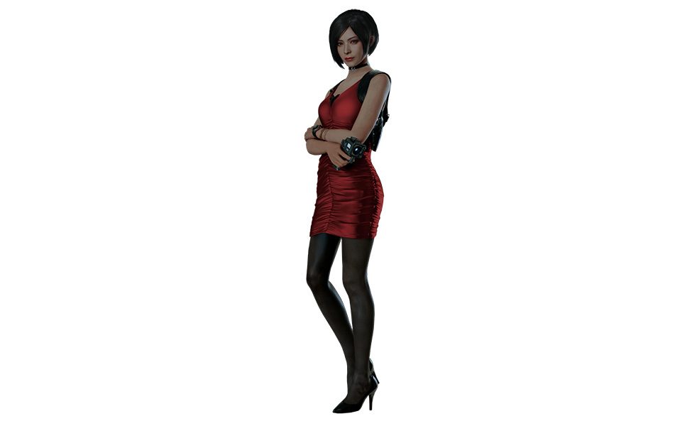 Resident Evil 2 Remake Ada Wong New Edition Cosplay Costume