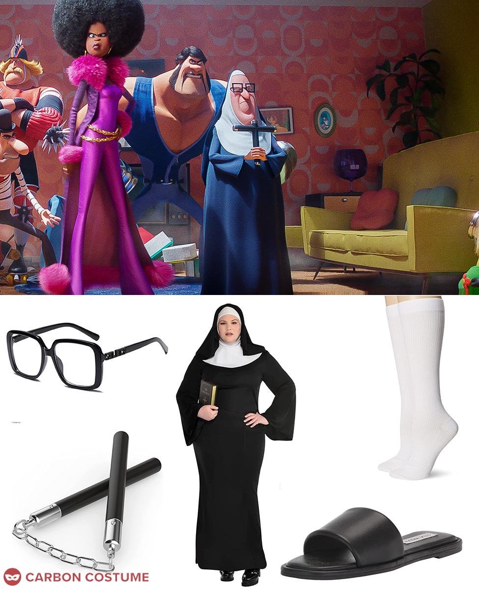 Nun-Chuck from Minions: The Rise of Gru Cosplay Guide