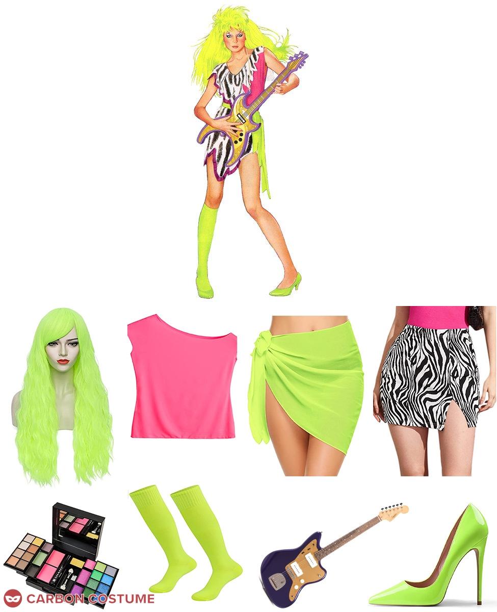 Pizzazz From Jem And The Holograms Costume Carbon Costume DIY Dress