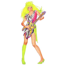 Pizzazz of the Misfits from Jem and the Holograms