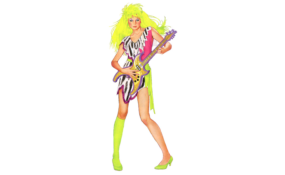 Pizzazz from Jem and the Holograms