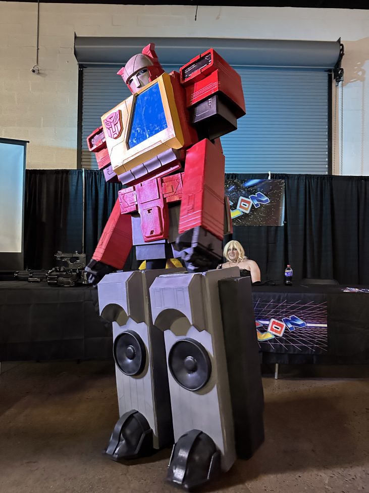 Blaster Cosplay from Transformers