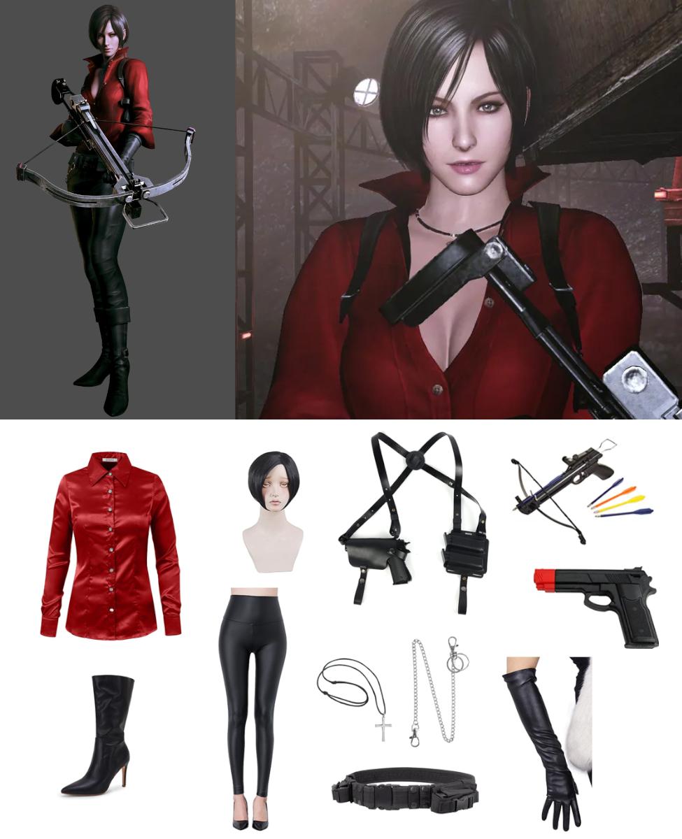 Ada wong resident evil 6 cosplay costume