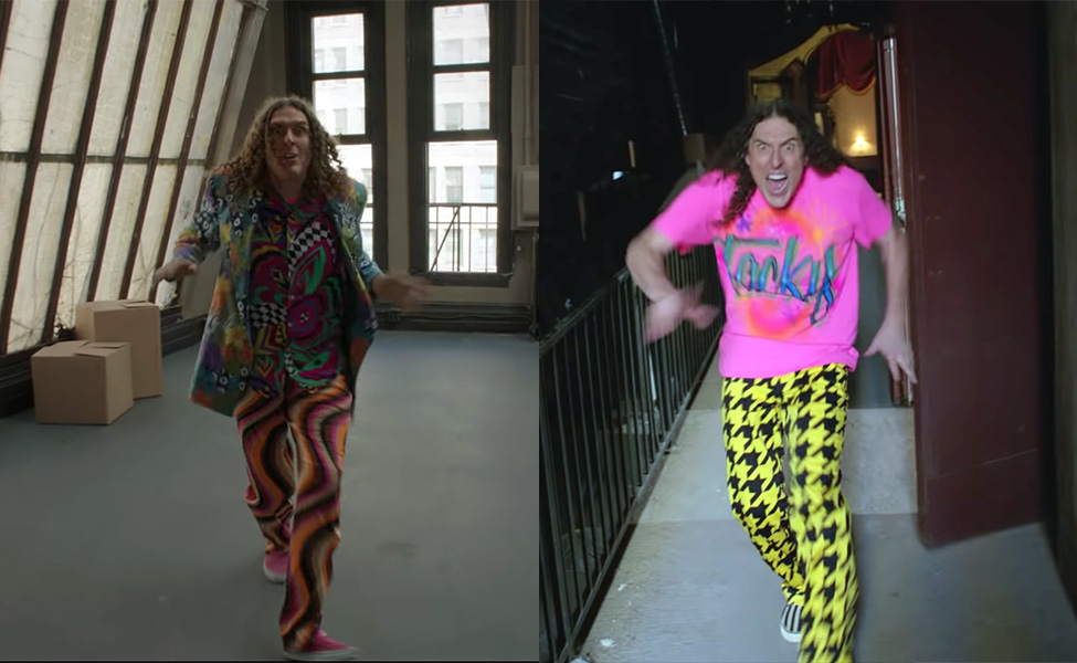 Weird Al Yankovic in “Tacky”