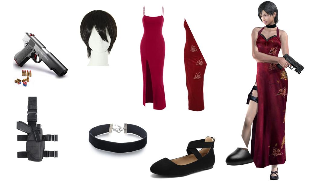 Ada Wong from Resident Evil 4 Remake Costume, Carbon Costume