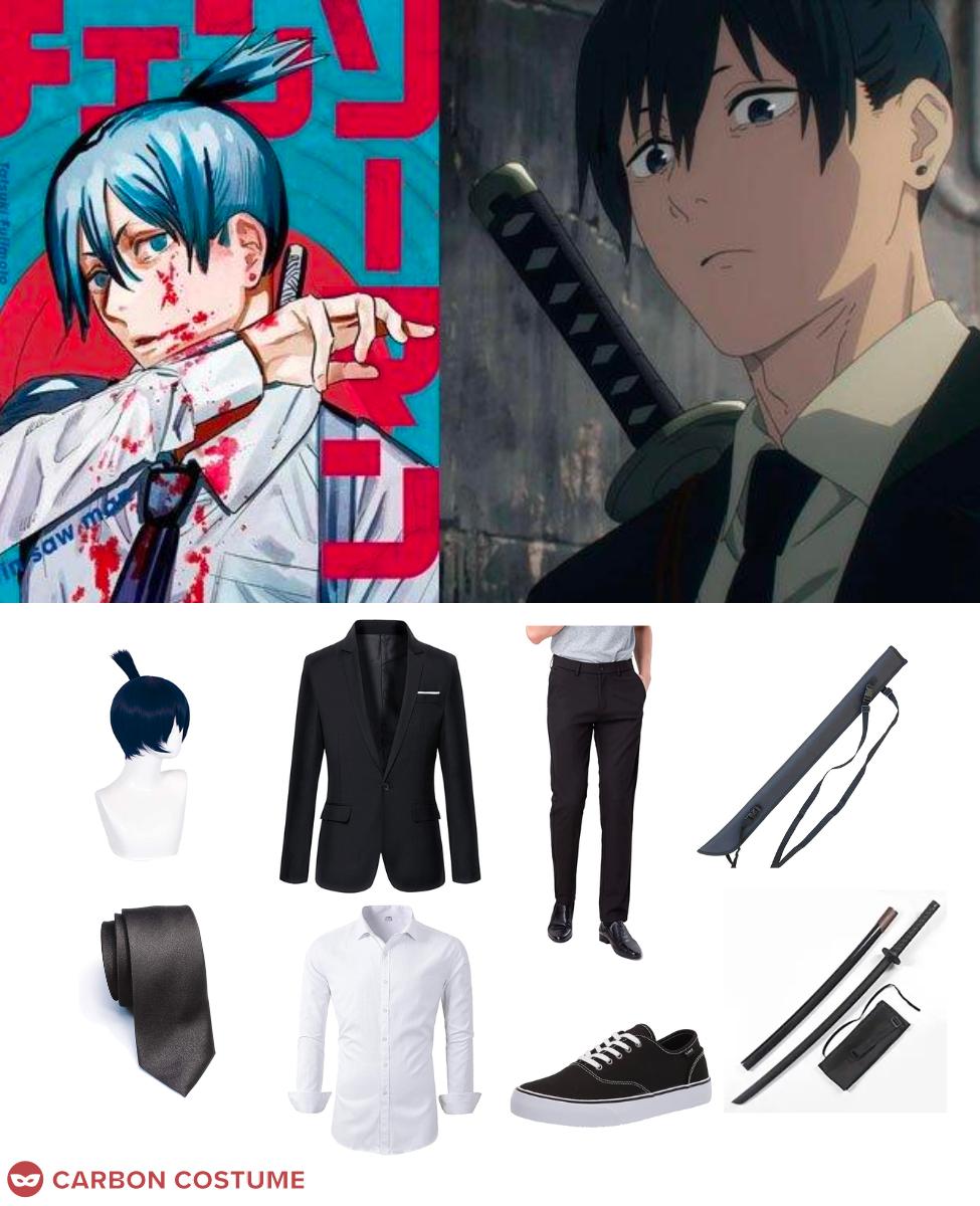 Aki from Chainsaw Man Costume, Carbon Costume