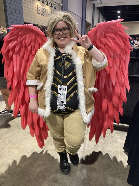 hawks cosplay from bnha