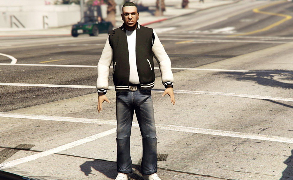 Claude from Grand Theft Auto III Costume, Carbon Costume