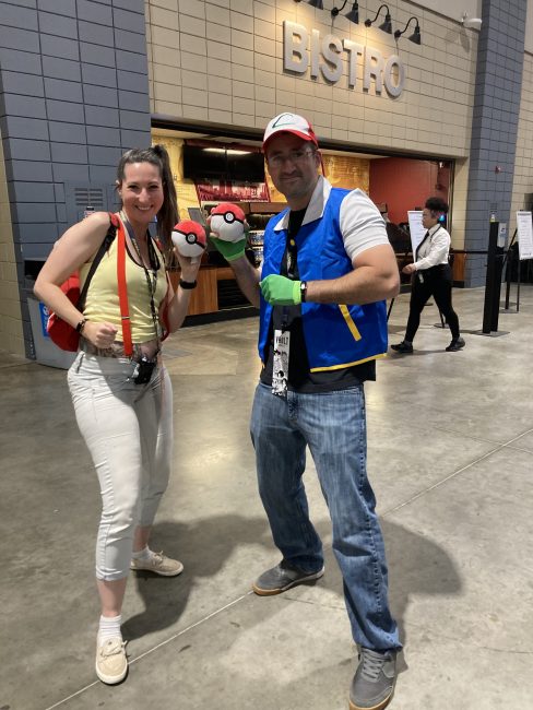 misty and ash from pokemon cosplay