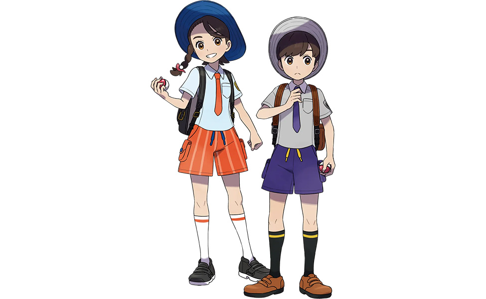 Pokémon Trainers from Pokémon Scarlet and Violet
