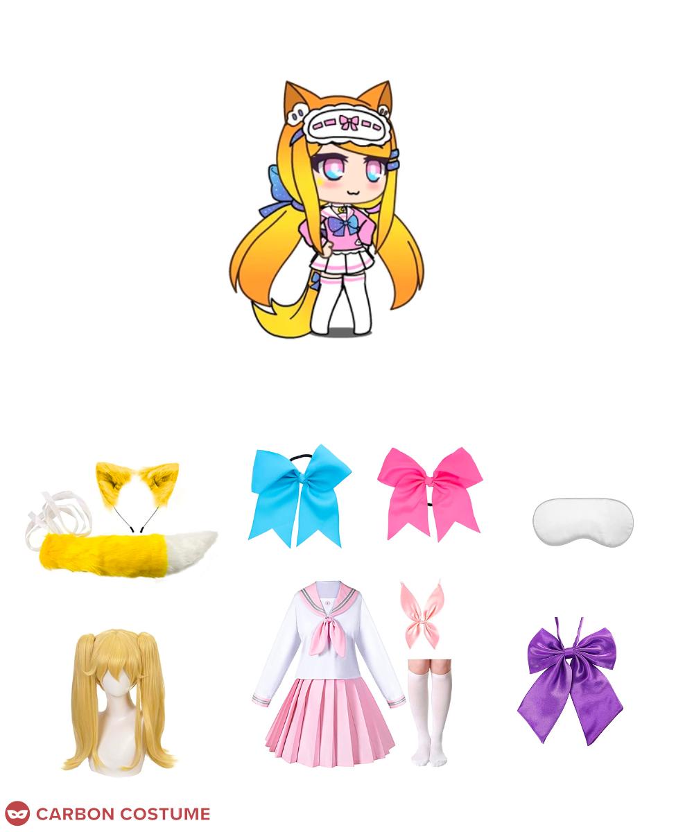 Senpaibuns from Gacha Life Costume, Carbon Costume