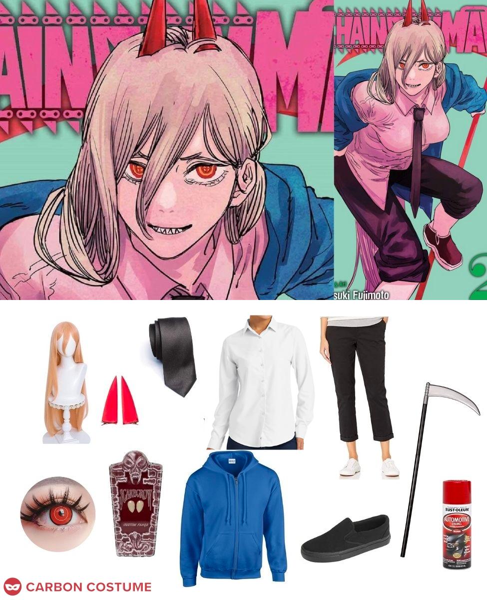 Power from Chainsaw Man Costume, Carbon Costume