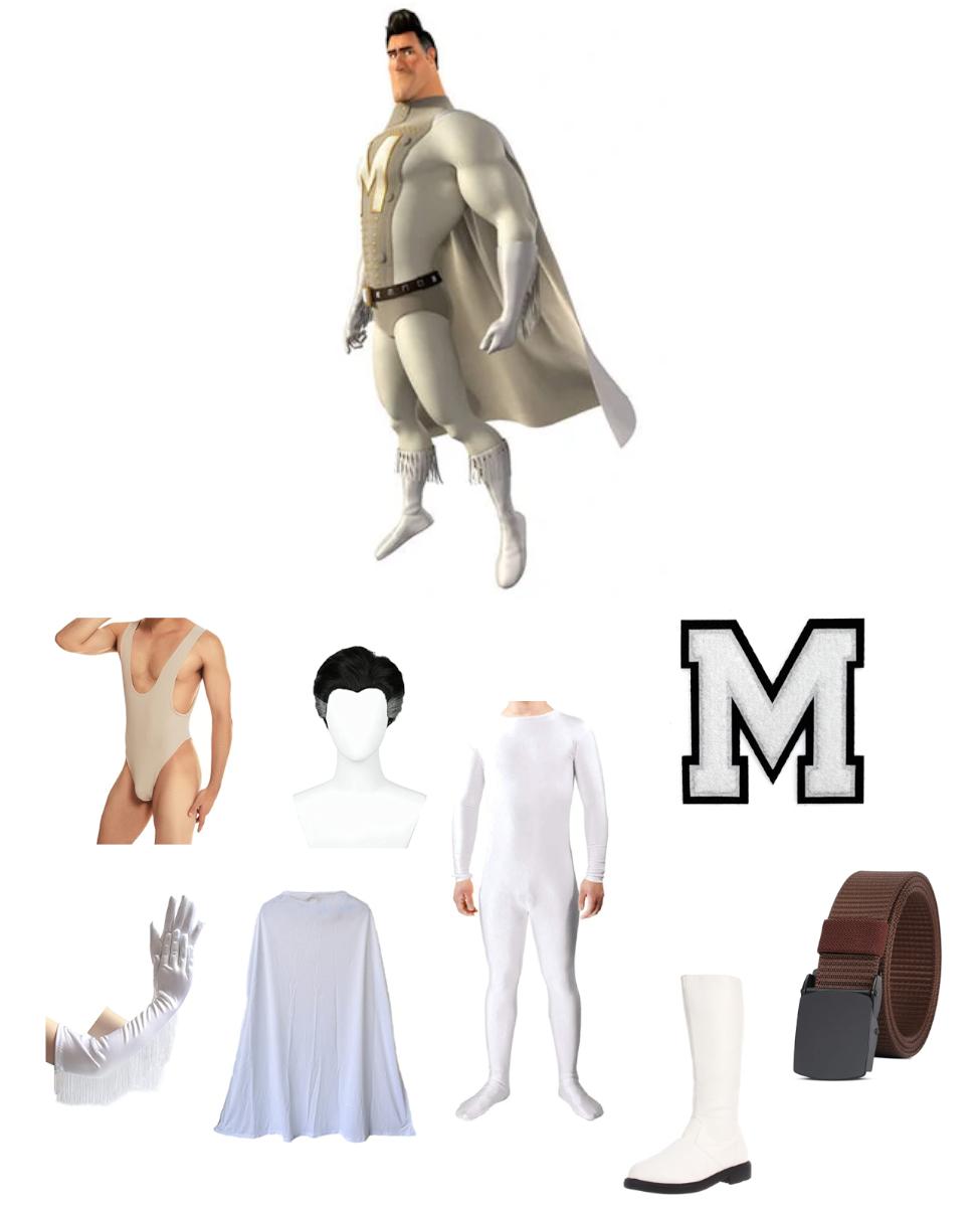 Metro Man from Megamind Costume Carbon Costume DIY Dress Up