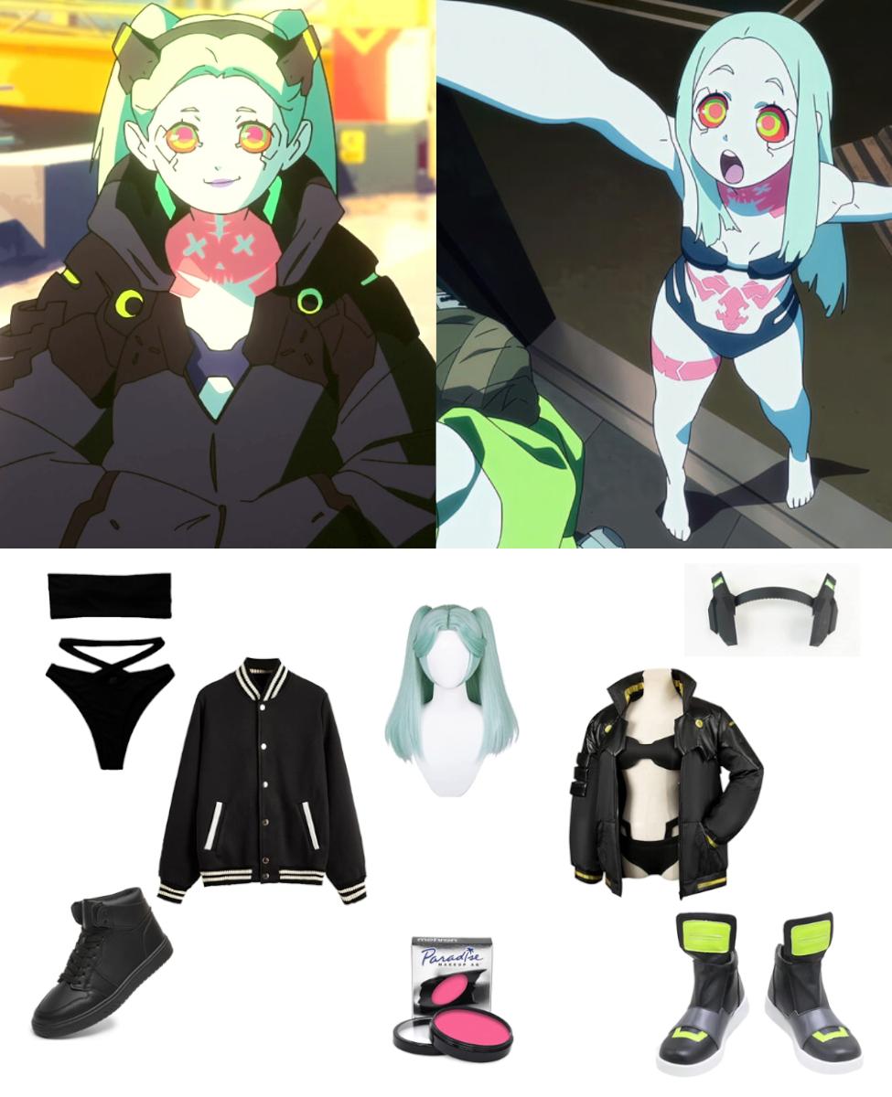 Gvavaya Cosplay Anime Cyberpunk Edgerunners Rebecca Cosplay Costume Cy