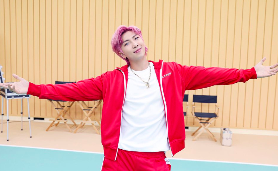 RM of BTS from the “Butter” (Cooler Remix) Music Video