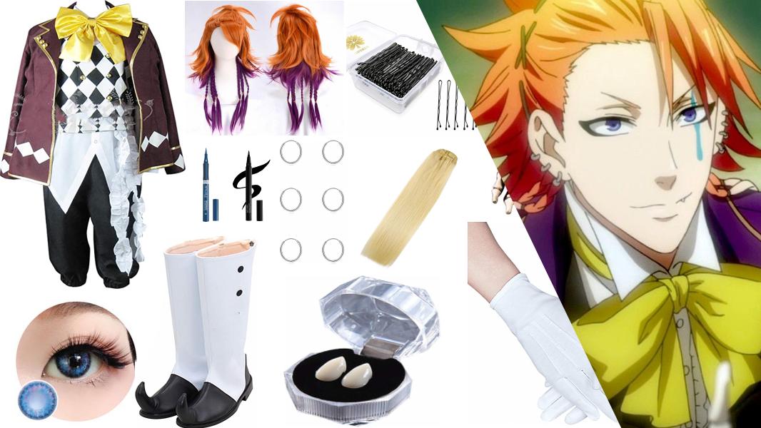 Joker from Kuroshitsuji: Book of Circus Costume | Carbon Costume | DIY  Dress-Up Guides for Cosplay & Halloween