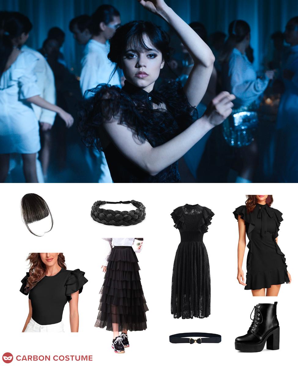 DIGITAL Dress Pattern / Wednesday Rave'n Dress / Gothic Dress 