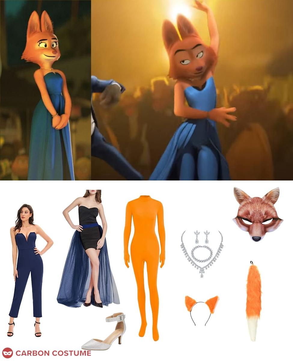 Diane Foxington’s Goodness Gala Dress from The Bad Guys Cosplay Guide