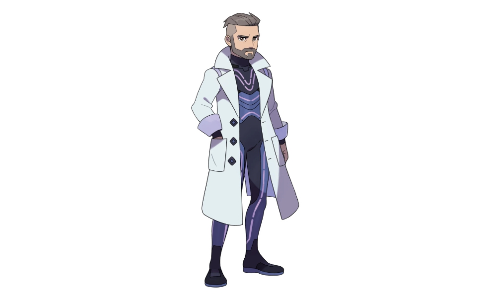 Professor Turo from Pokémon Violet