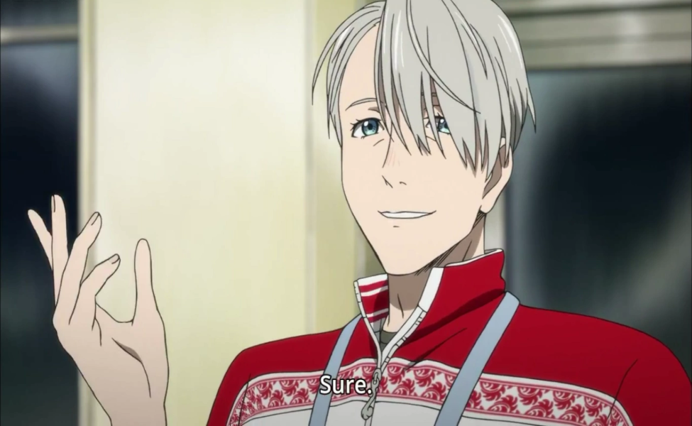 Victor Nikiforov from Yuri on Ice