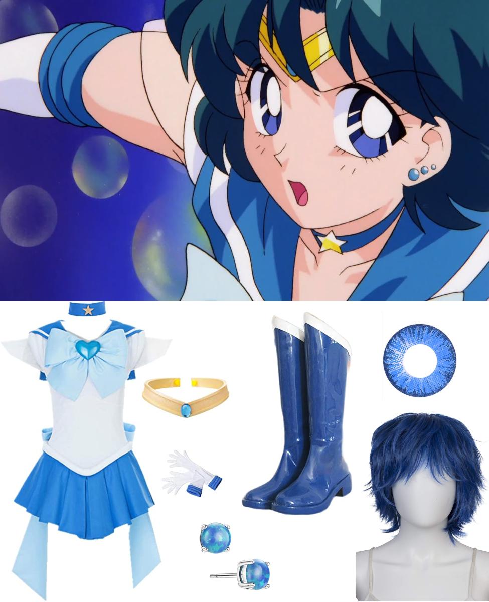 Sailor Mercury from Sailor Moon Cosplay Guide