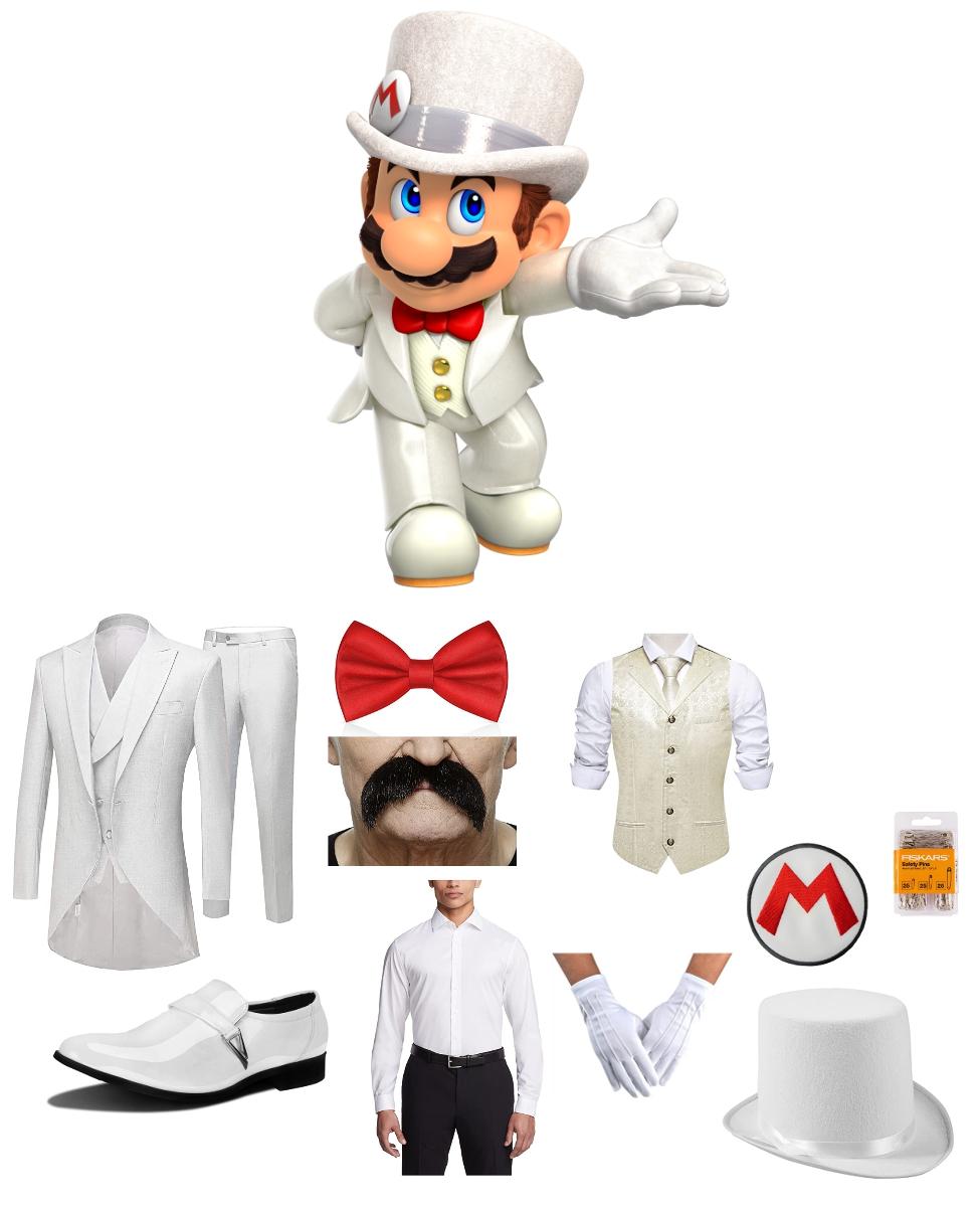 Wedding Mario from Super Mario Odyssey Cosplay Guide