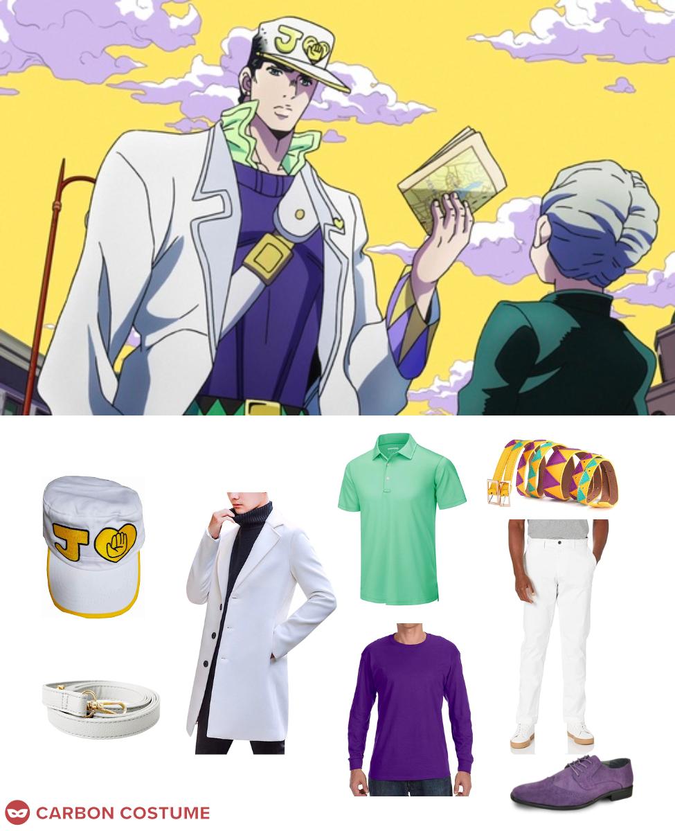 Star Platinum Cosplay Costume Kujo Jotaro Stand From Jojo Part 4