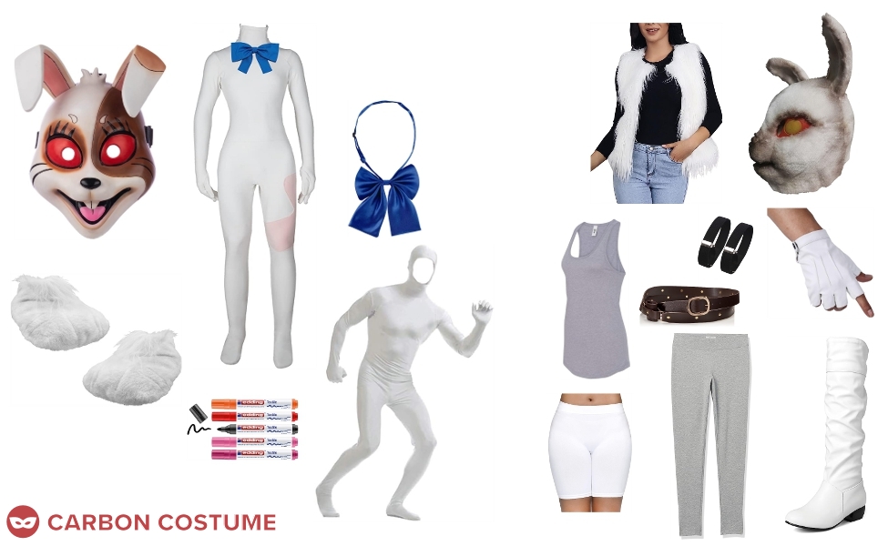 Dress Like Glitchtrap From FNAF, Glitchtrap Costume Guide For