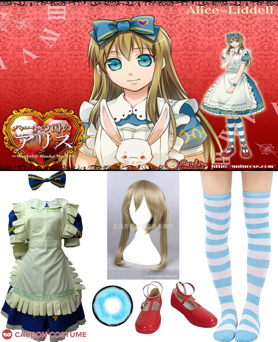 Alice Liddell from Heart no Kuni no Alice Cosplay Guide