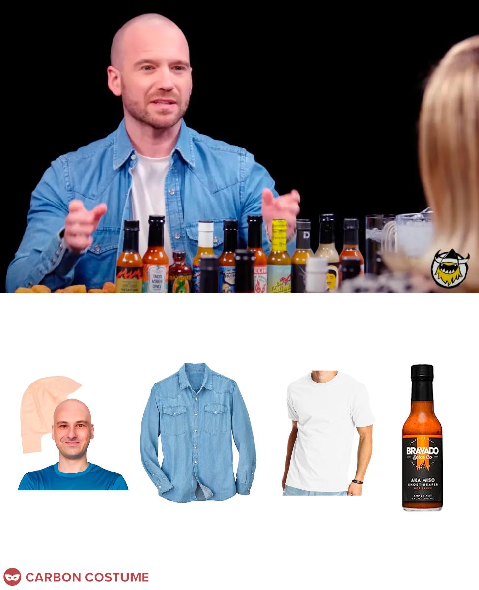 Sean Evans from Hot Ones Cosplay Guide