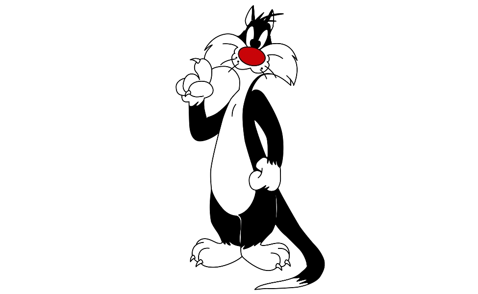 Sylvester the Cat from Looney Tunes