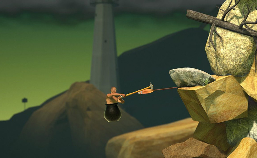 Diogenes from Getting Over It with Bennett Foddy