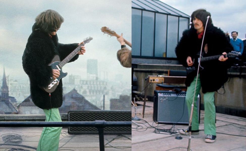 George Harrison from the Rooftop Concert