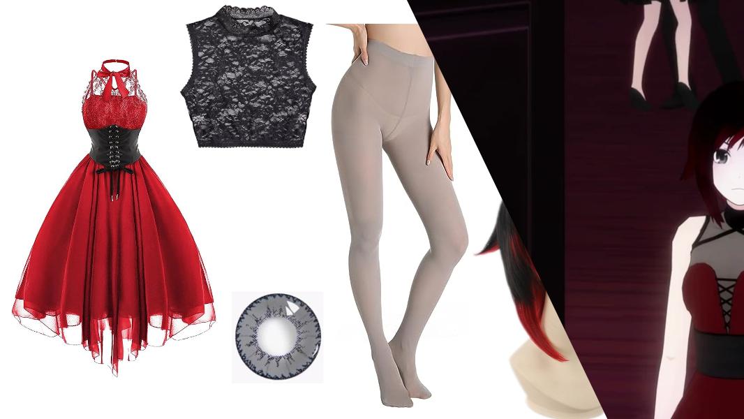 Ruby Rose (Formal Dress) from RWBY Cosplay Tutorial