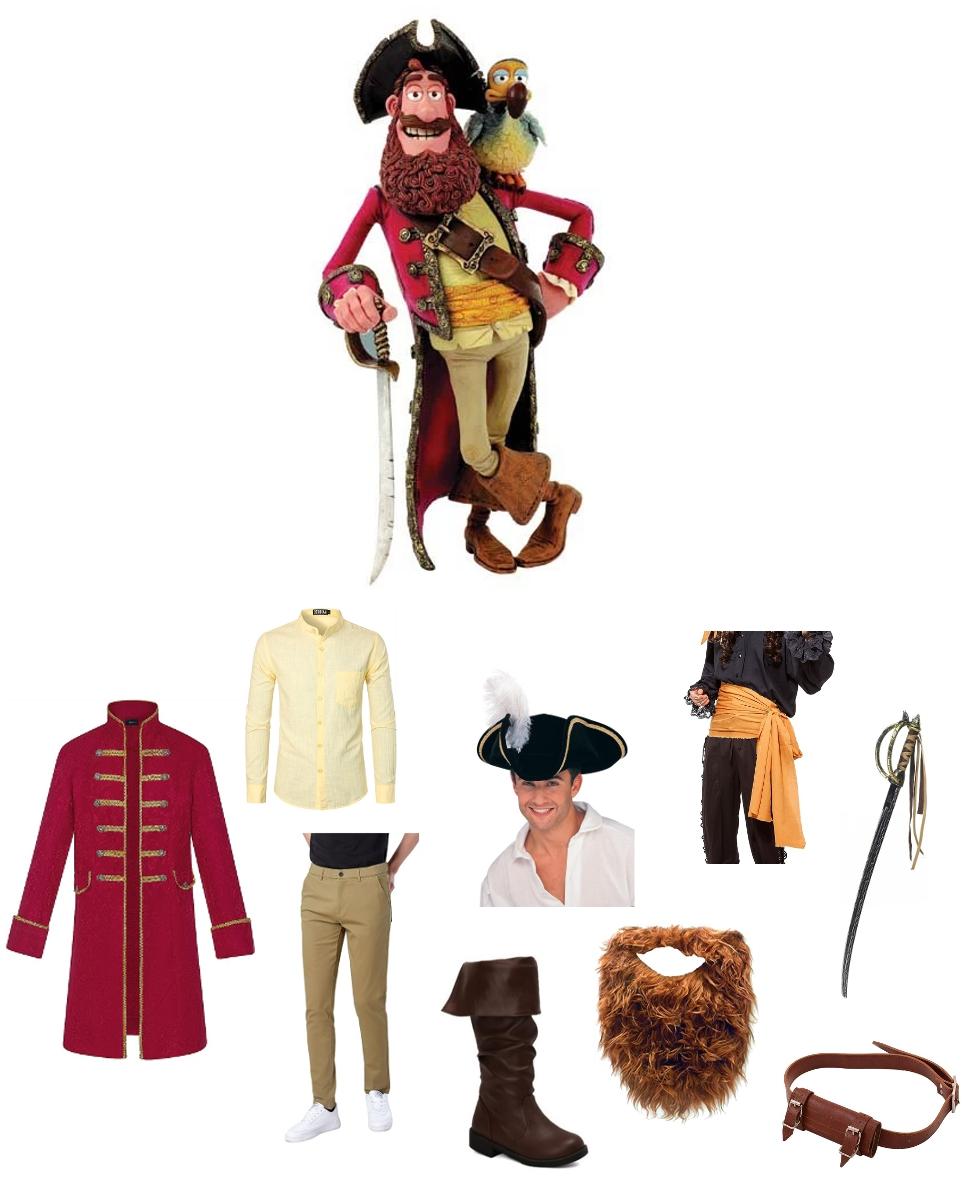 The Pirate Captain from The Pirates! Band of Misfits Cosplay Guide