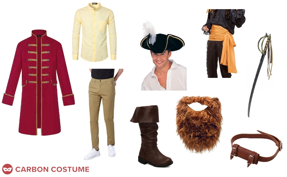 The Pirate Captain from The Pirates! Band of Misfits Costume
