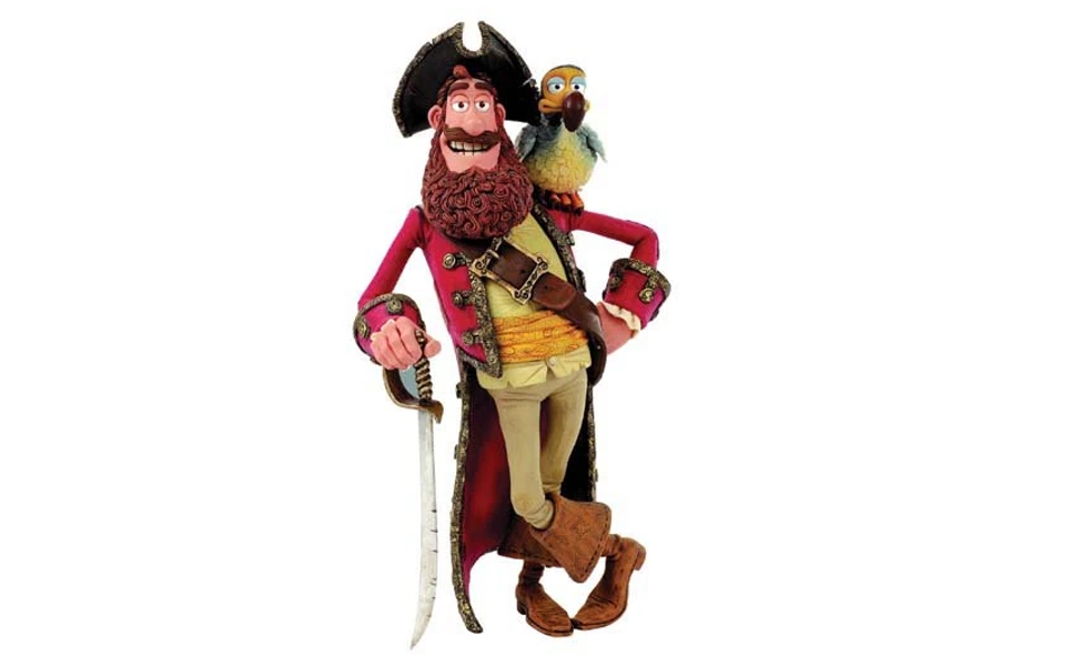 The Pirate Captain from The Pirates! Band of Misfits