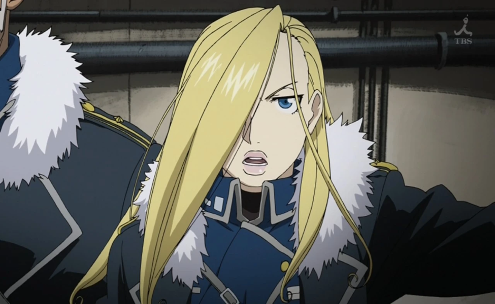 Olivier Mira Armstrong from Fullmetal Alchemist: Brotherhood