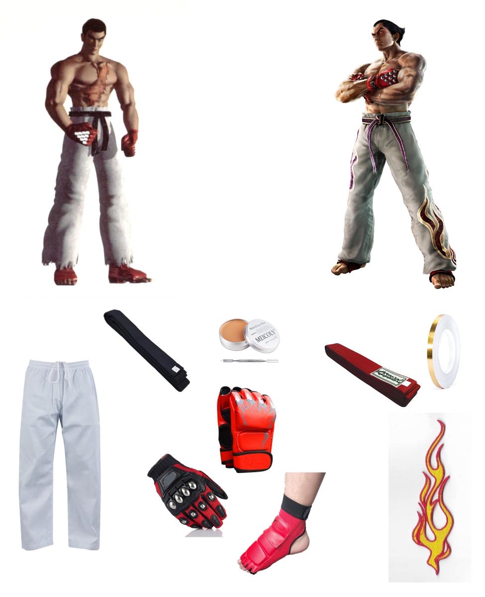 Kazuya Mishima From Tekken Costume Carbon Costume DIY, 60% OFF