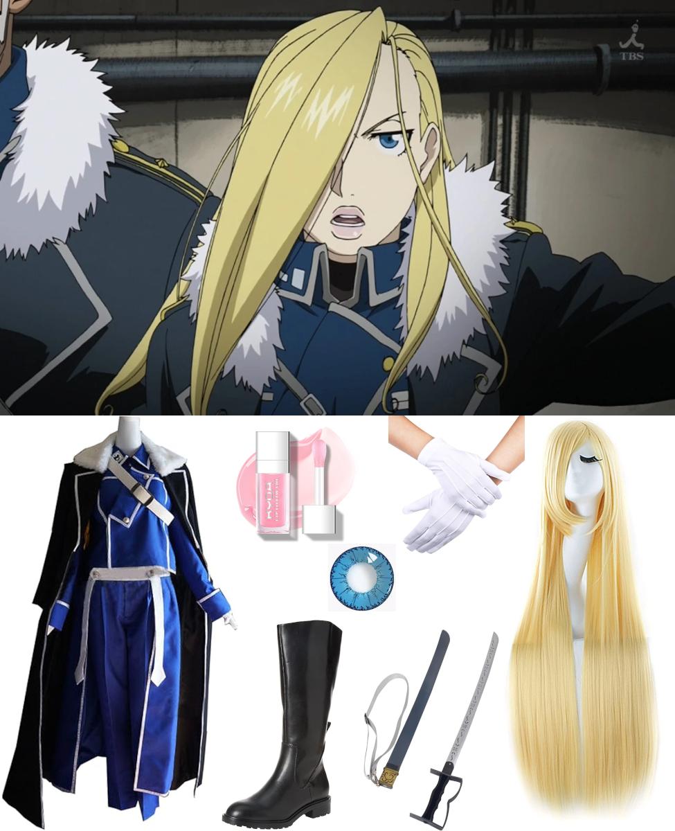 Olivier Mira Armstrong from Fullmetal Alchemist: Brotherhood Cosplay Guide