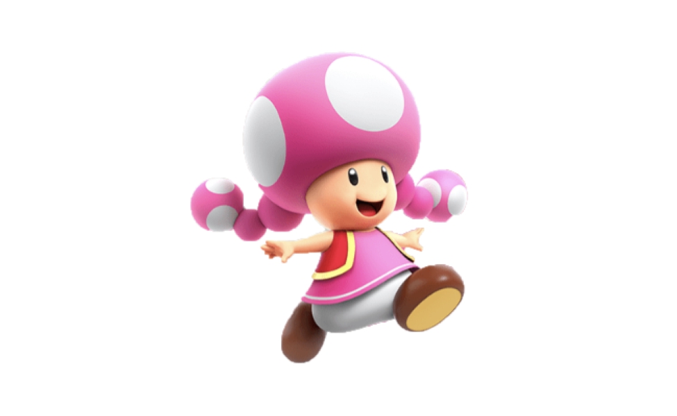 Toadette from Super Mario Bros. Wonder