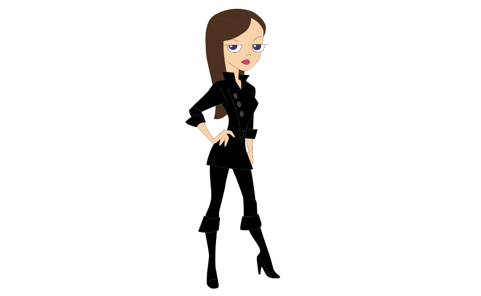 vanessa doofenshmirts from phineas and ferb