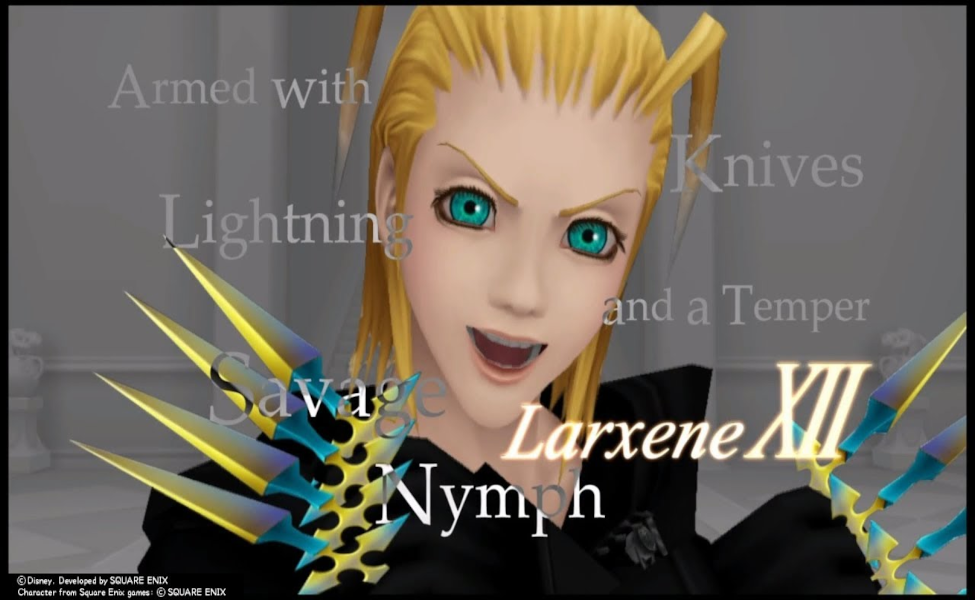 Larxene from Kingdom Hearts