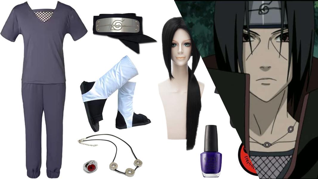 Naruto - Uchiha Itachi  Itachi cosplay, Halloween costume anime, Female itachi  cosplay