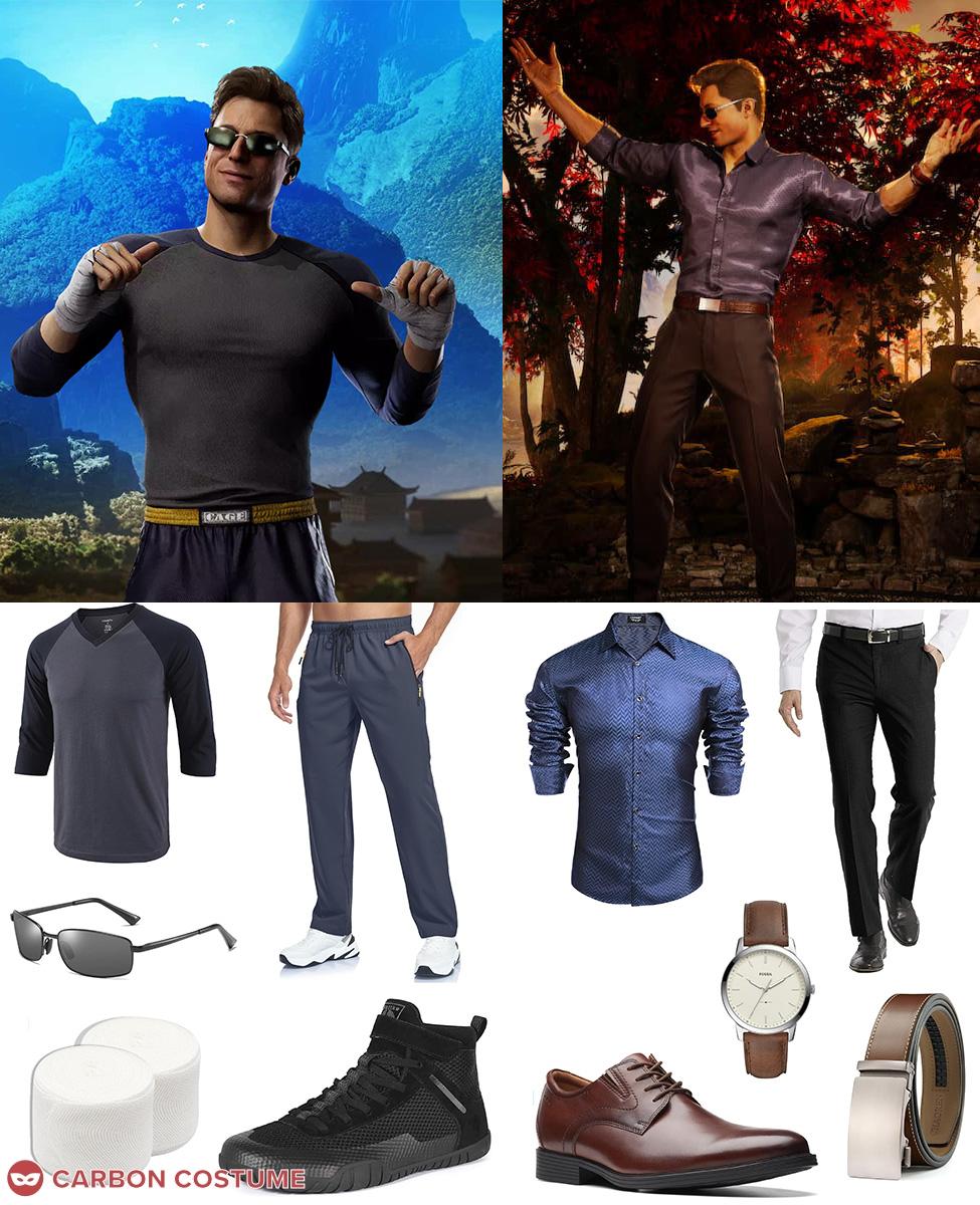 Johnny Cage From Mortal Kombat Costume Carbon Costume DIY, 48% OFF