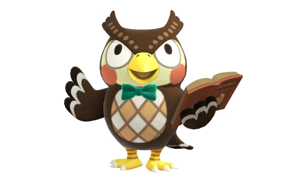 Blathers from Animal Crossing